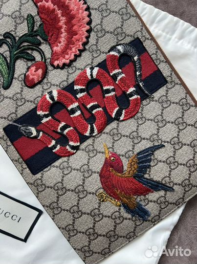 Сумка клатч gucci большой оригинал