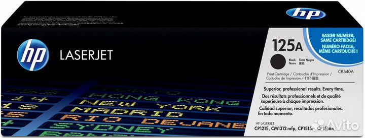 Картридж HP CB540A 125A