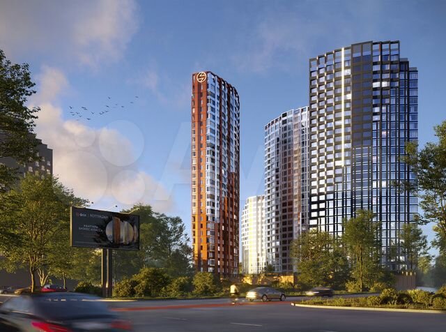 3-к. квартира, 83 м², 2/29 эт.