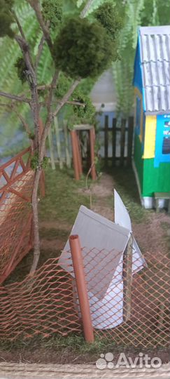 Домик из картона