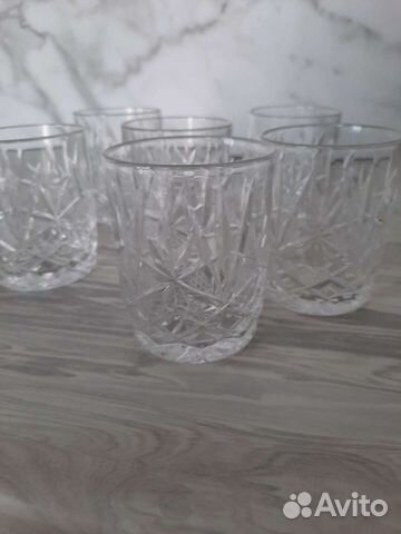 Хрустальные рюмки СССР