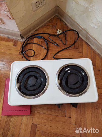 Плита электрическая 2 конфорки бронь до 24 июля