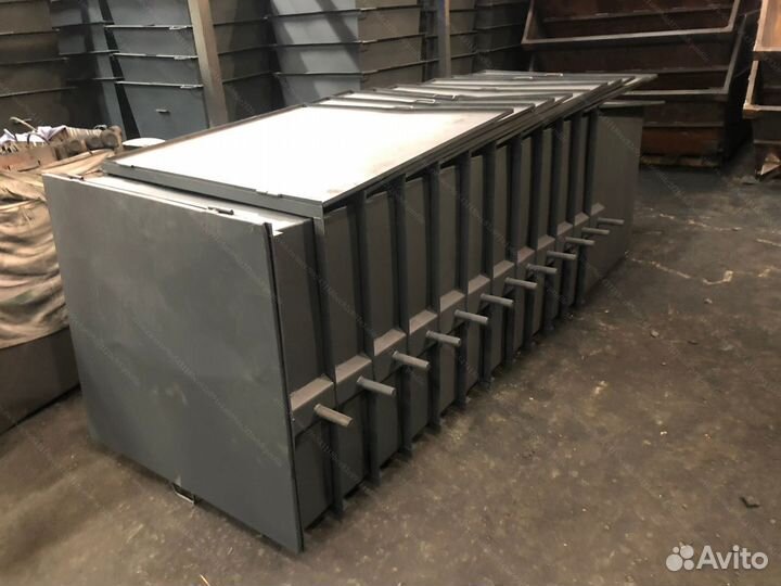 Евроконтейнер для мусора 1,1 м3 Арт е10445