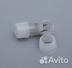 Коннектор для дюралайта 13 мм, 2W, L - образный