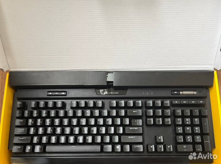 Клавиатура corsair k70 rgb mk.2 cherry mx brown