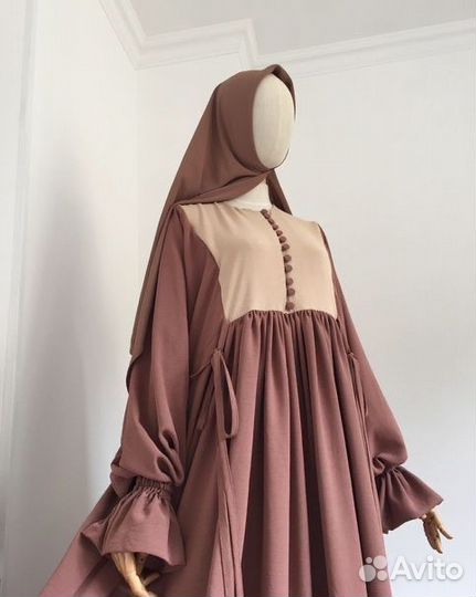 Мусульманское платье длиное