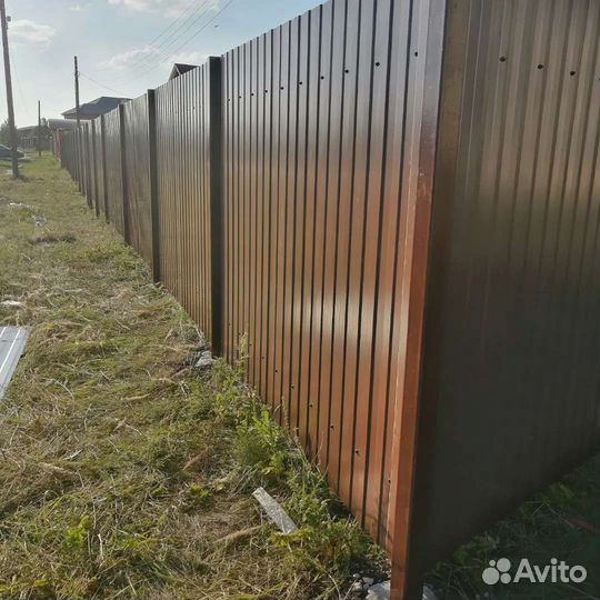 Установка заборов