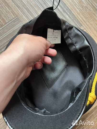 Фуражка черная вмф