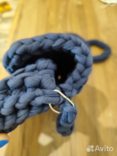 Сумка из трикотажной пряжи