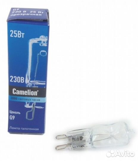 Лампа Camelion G9 25W CL