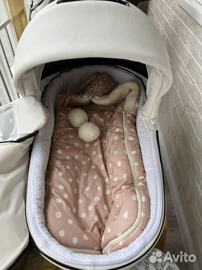 Конверт зимний на овчине новый