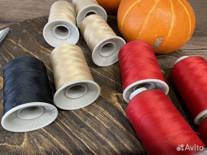 Нитки швейные текстурированные Walter