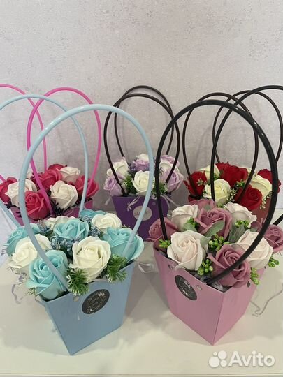 Мыльные букеты на заказ