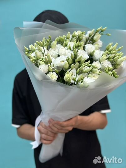 Букет из эустома