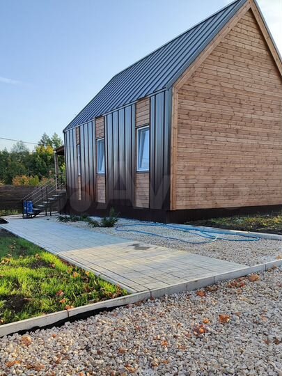 Дом 85 м² на участке 5 сот.