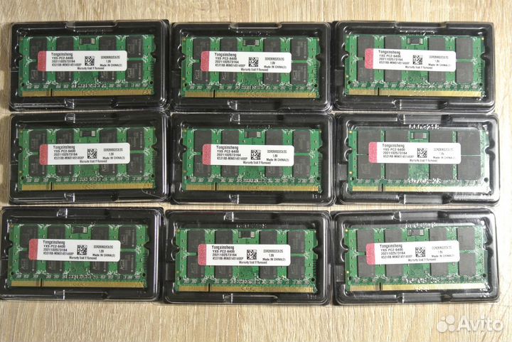 Для ноутбука DDR2-2GB 800 мгц
