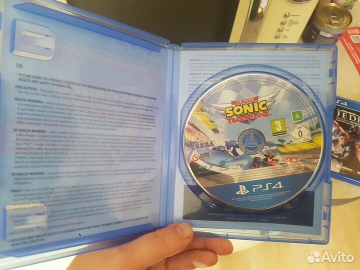 Sonic Team Racing для ps4 детям
