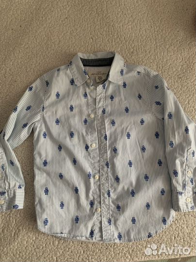 2 рубашки H&M 122