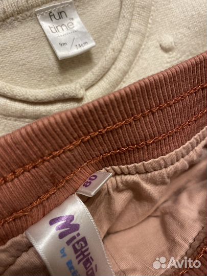 Комлект для девочки 74-80