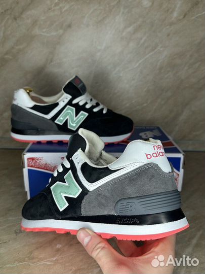 Кроссовки женские New Balance 574 с мехом