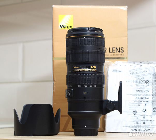 Nikon 70-200mm f/2.8G ED AF-S VR II
