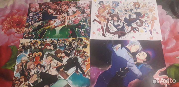 158 плакатов постеров аниме и bts счастья