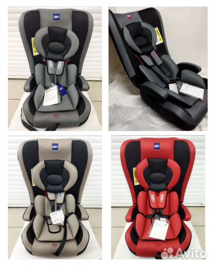 Новое детское кресло 9-36 кг Kari Kids