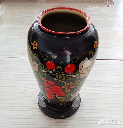 Ваза Хохлома. Винтаж СССР