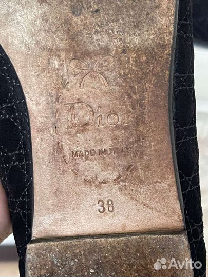 Балетки christian Dior