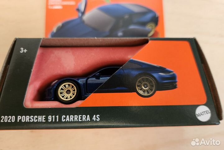 Matchbox Moving Parts Porsche 911 Carrera 4S