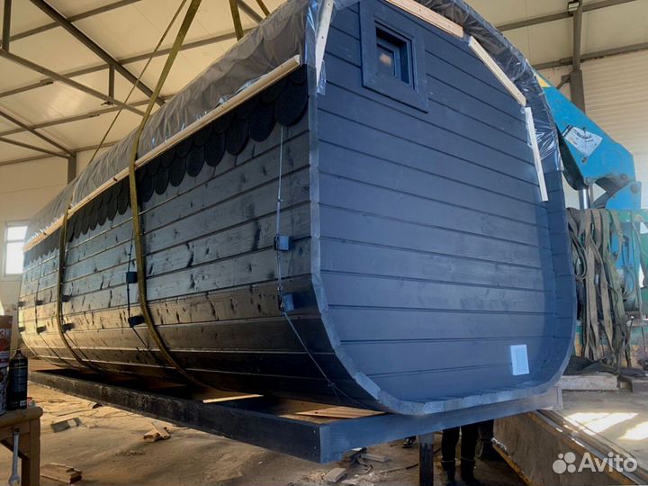 Баня бочка квадро в наличии