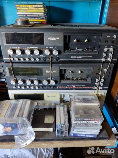 Кассетная дека Маяк