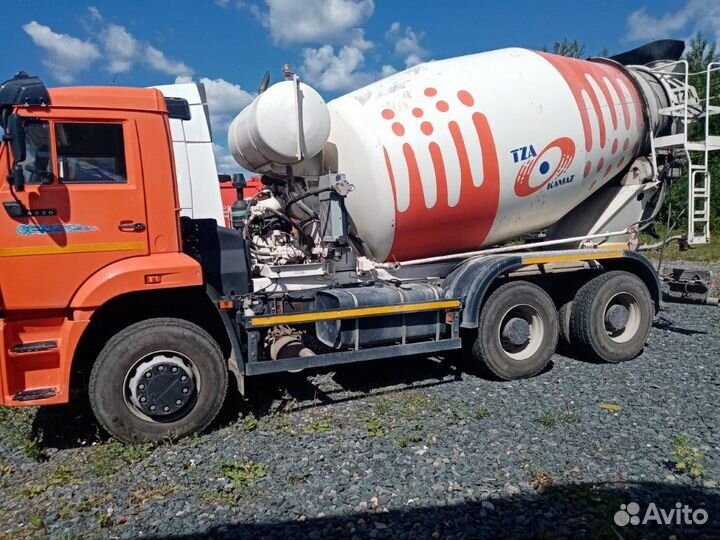 Автобетоносмеситель КамАЗ 6520-48, 2022