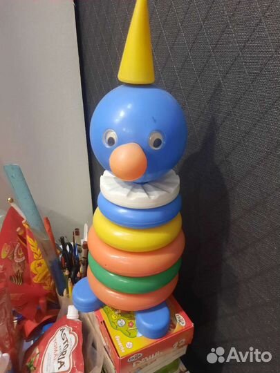 Пирамидка клоун Охтален СССР