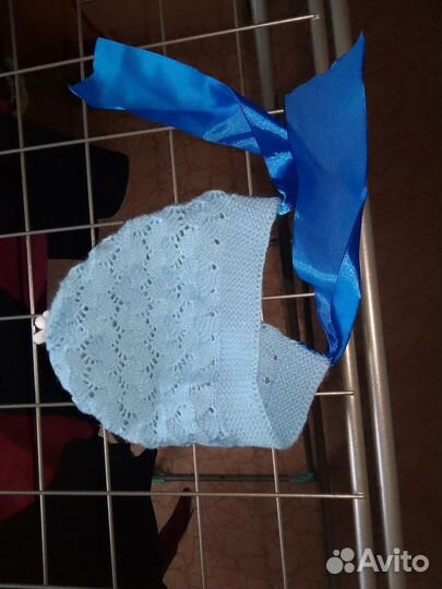 Шапочка детская вязаная