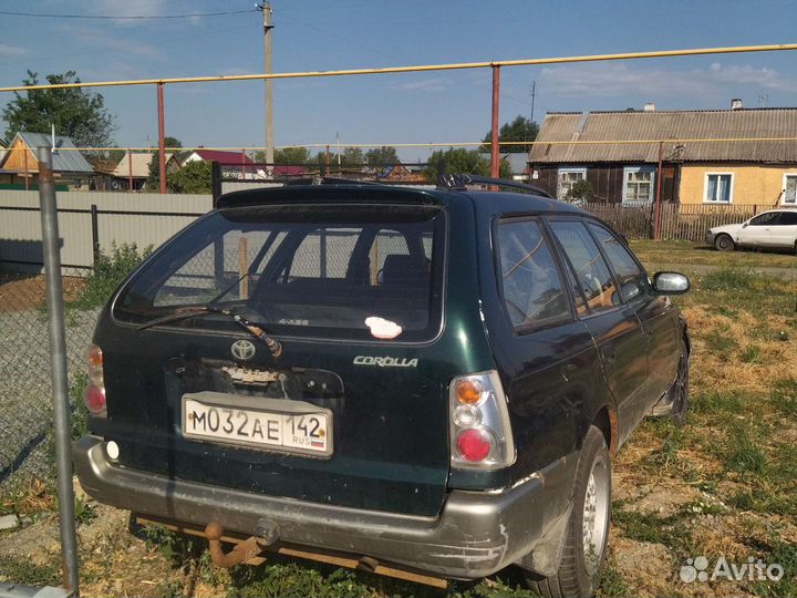 Разбор toyota corolla ее102