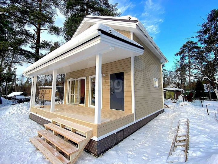 Дом 63 м² на участке 10 сот.