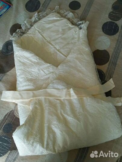 Конверт на выписку новорождённого(ой)