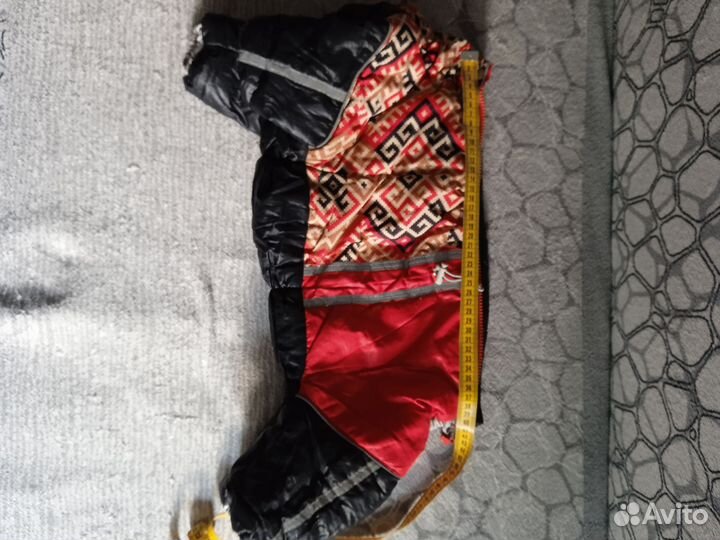 Комбинезон и жилет для собаки теплый