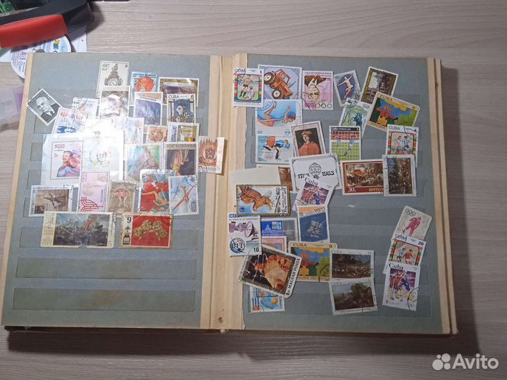 Почтовые марки СССР билеты и деньги