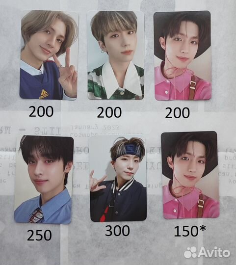 Официальные карты kpop Xdinary heroes