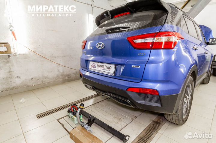 Фаркоп Хендай Крета с 16- / Мотодор