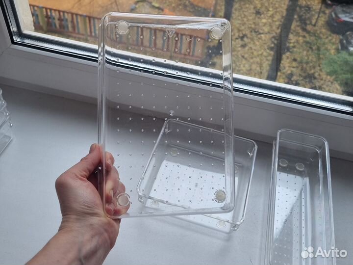 Контейнеры прозрачный пластик