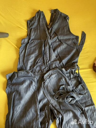 Комбинезон джинсовый