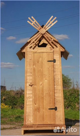 Уличный туалет прямоугольник алн 665