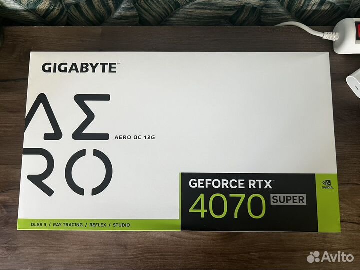 Видеокарта gigabyte GeForce RTX 4070 super aero OC