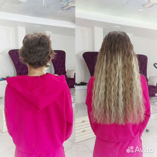 Наращивание волос