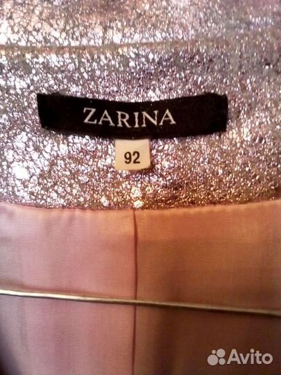 Блестящий пиджак Zarina новый р 46
