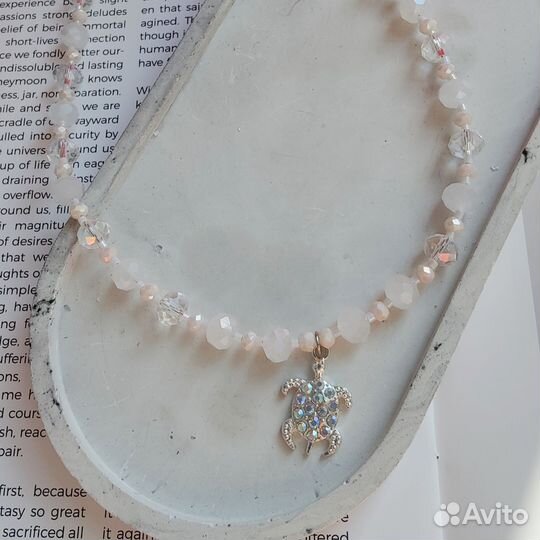 Чокер колье с подвеской 