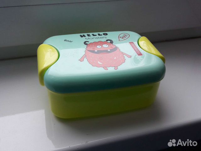 Контейнер для еды детский с монстром